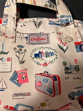 Cath Kidston Oil Skin Bag